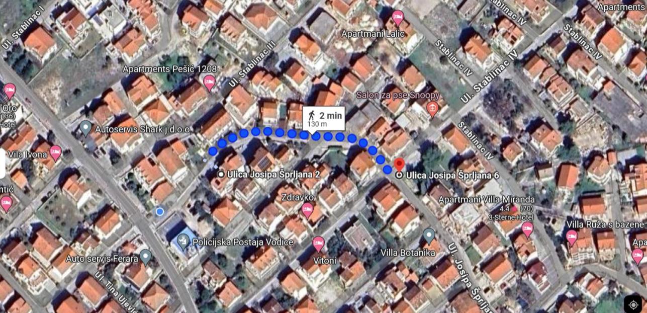 Apartments Bojanic Vodice Bagian luar foto